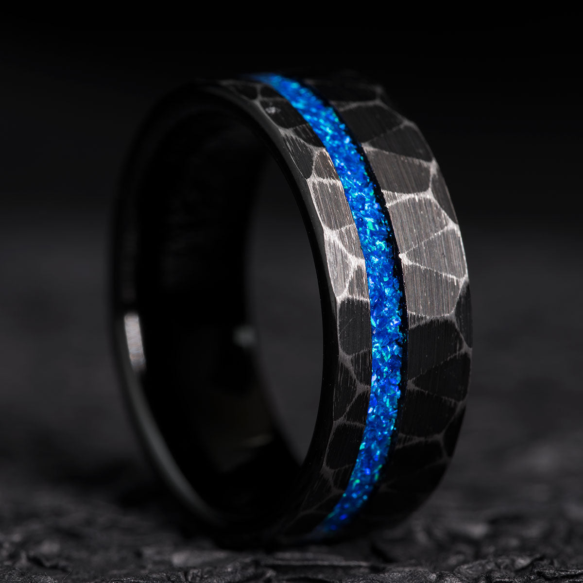 The Thor, Meteorite 2024 Wedding Band, Men's Wedding Ring, Engagement Ring, Handmade