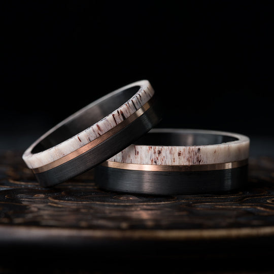 masculine wedding bands